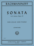 Sonata in G minor Op. 19 para Violonchelo. Rachmaninoff, S.