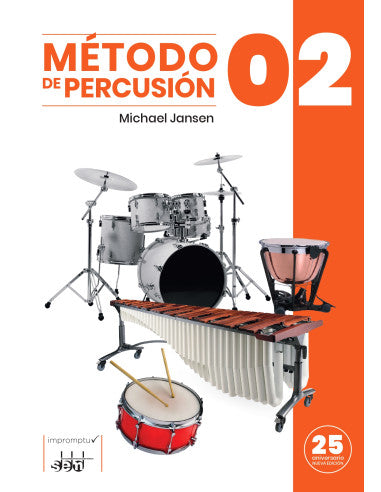 Metodo de Percusion Vol.2 Ed. 25 Aniv. - Jansen, Michael