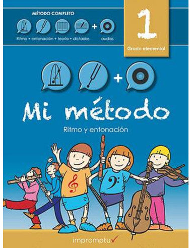 Mi Metodo 1. VV. AA. Pack Libros + Audios Online