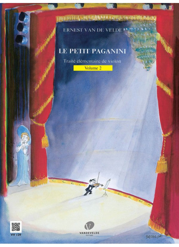 Le Petit Paganini Vol. 2 para Violin. Van de Velde, E.