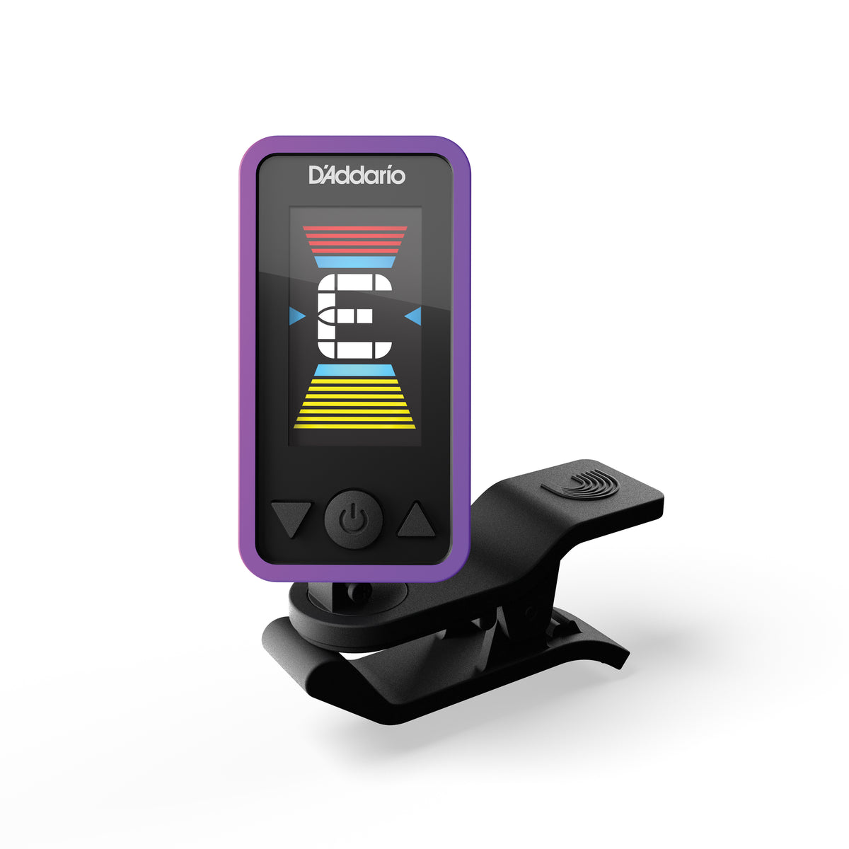 Afinador Guitarra D'Addario Eclipse clavijero, Morada