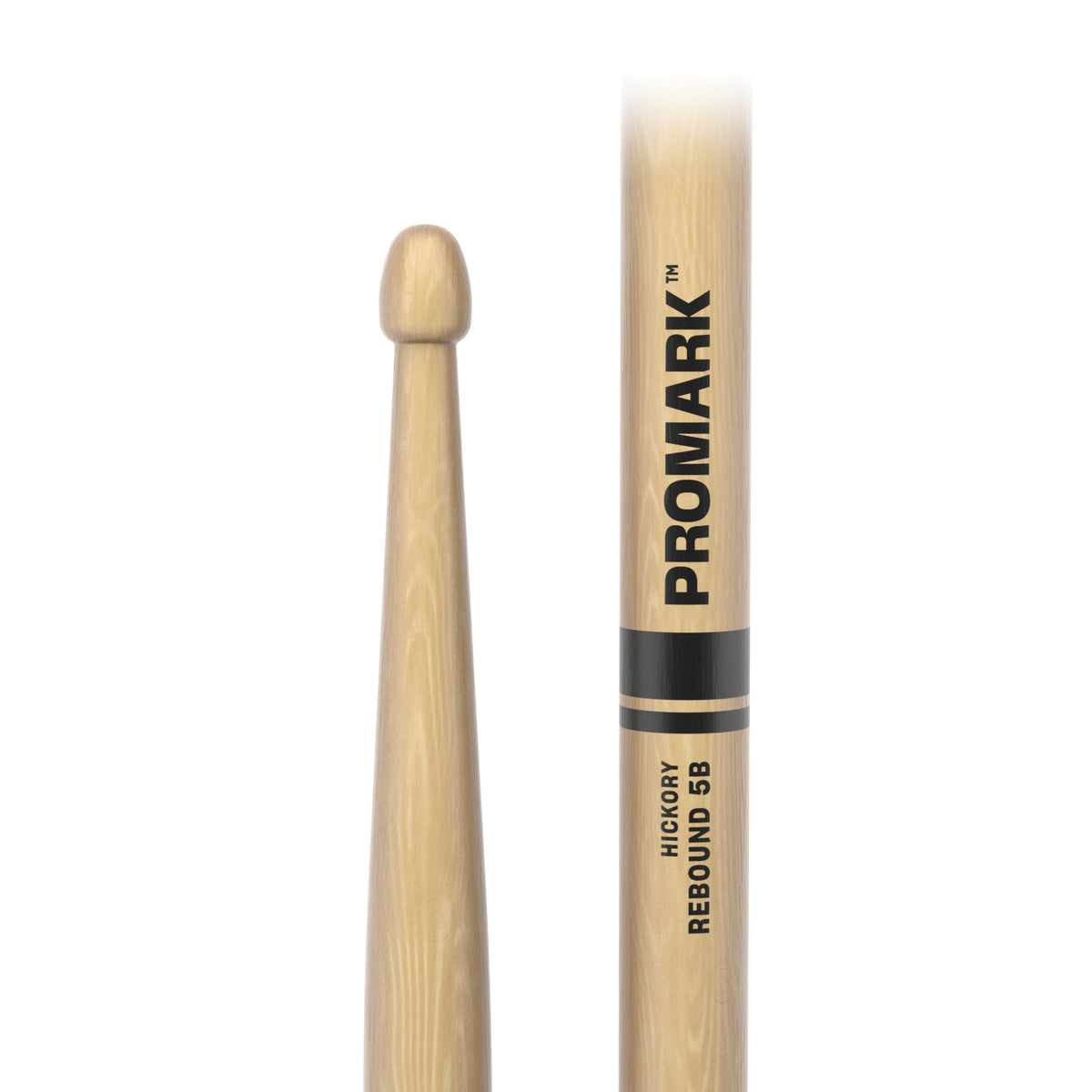 Baquetas Bateria ProMark Rebound 5B Hickory Punta Madera RBH595AW