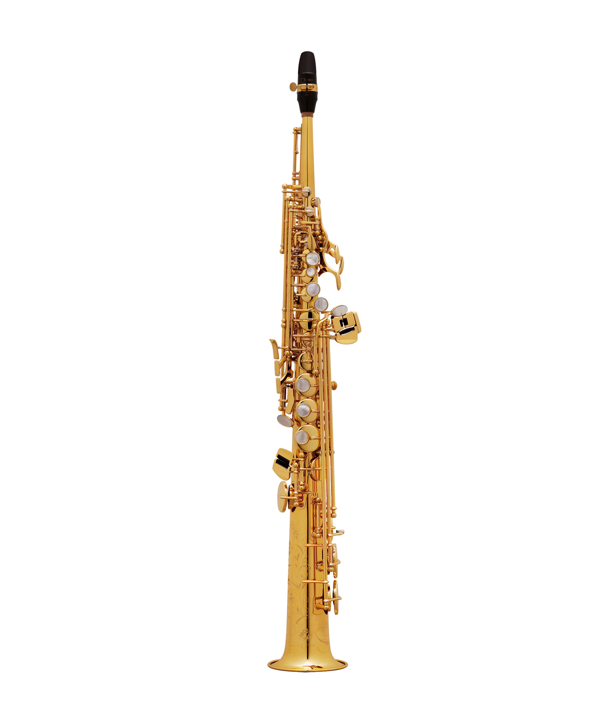 Saxofon Soprano Selmer SA80 Serie II Chapado Oro 2312020091