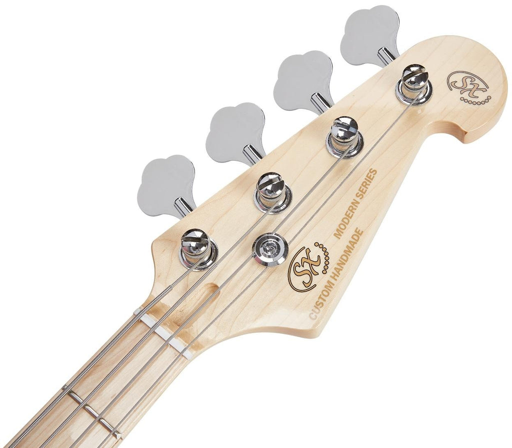 Bajo Electrico SX Tipo Jazz Bass Burning Fire con Funda SBM1BF - vista 5