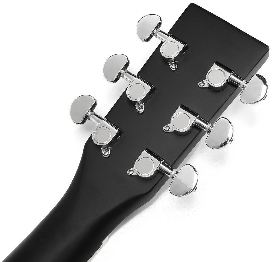 Guitarra Acustica SX Dreadnought Negro SD104BK - vista 2