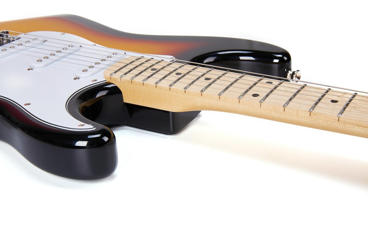 Guitarra Electrica SX Tipo ST Diapason Arce 3 Tone Sunburst con Funda SEM13TS - vista 5