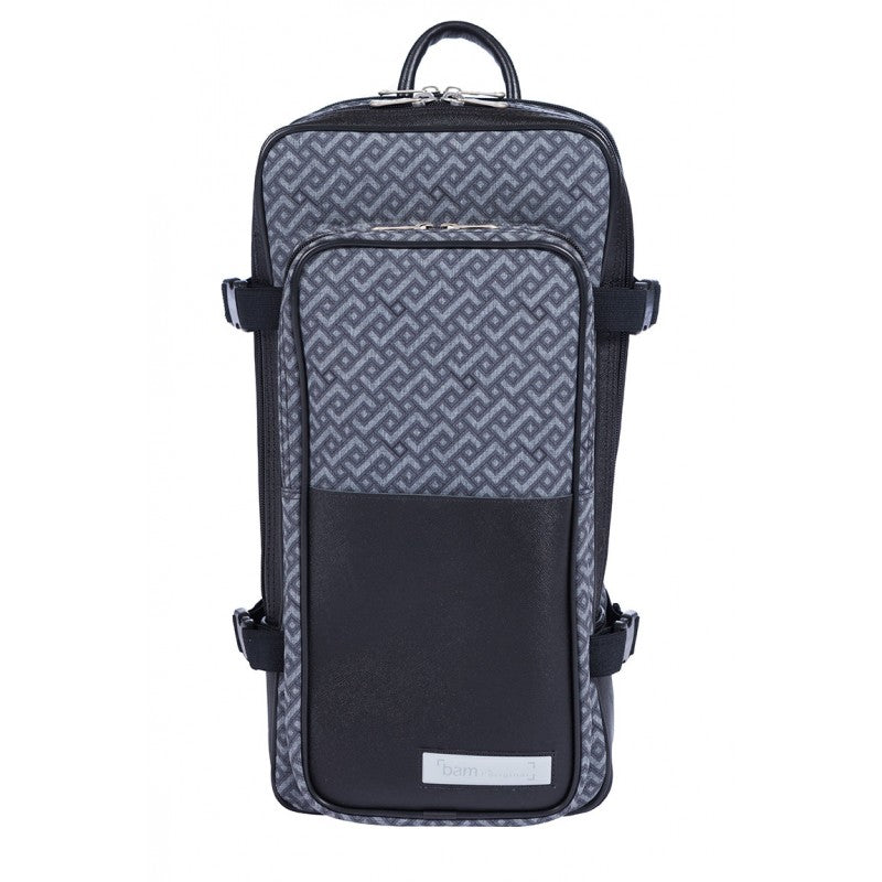 Mochila Bam Signature para estuche de oboe, clarinete Sib o flauta SIGNCV0025 Gris