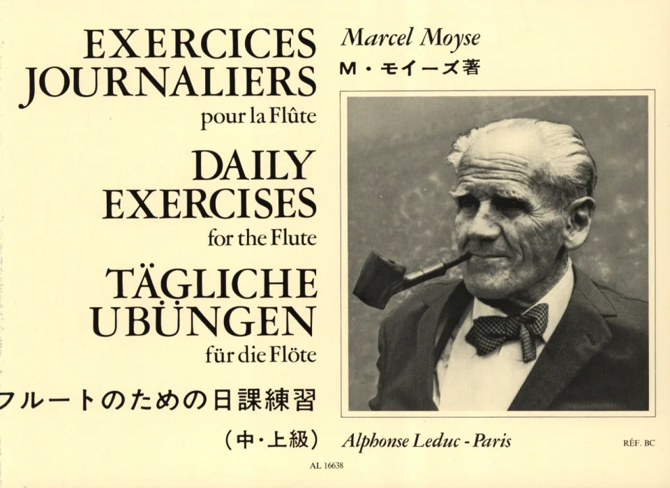 Exercices Journaliers pour la Flute. Moyse, M.