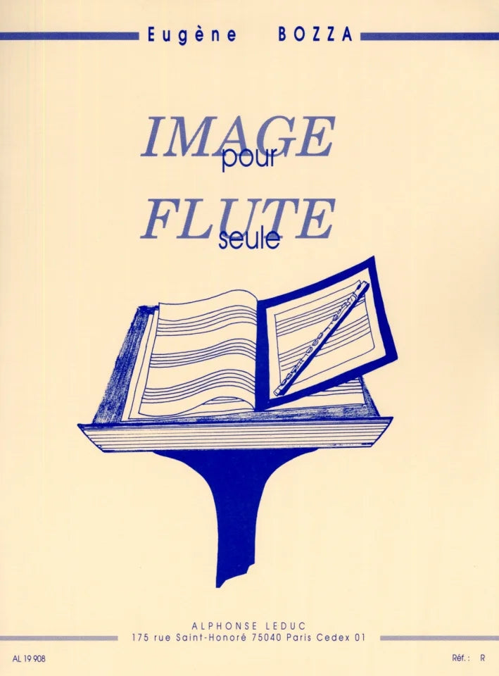 Image Op. 38 para Flauta travesera. Bozza, E.
