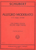 Allegro Moderato in C Major, D. 968 para Violonchelo. Schubert, F.
