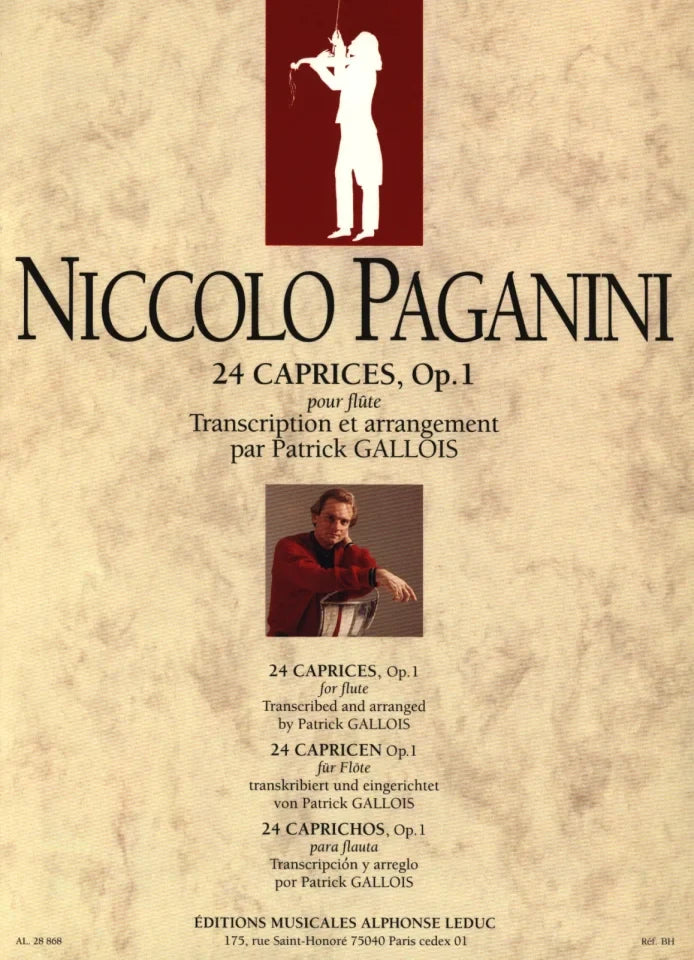 24 Caprices Op. 1. Paganini, N.