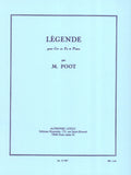Legende por Cor en Fa et Piano. Poot, M.