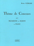 Theme de Concours para Trombon. Clerisse, R.