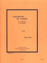 Concertino da Camera para Saxofon. Ibert, J.