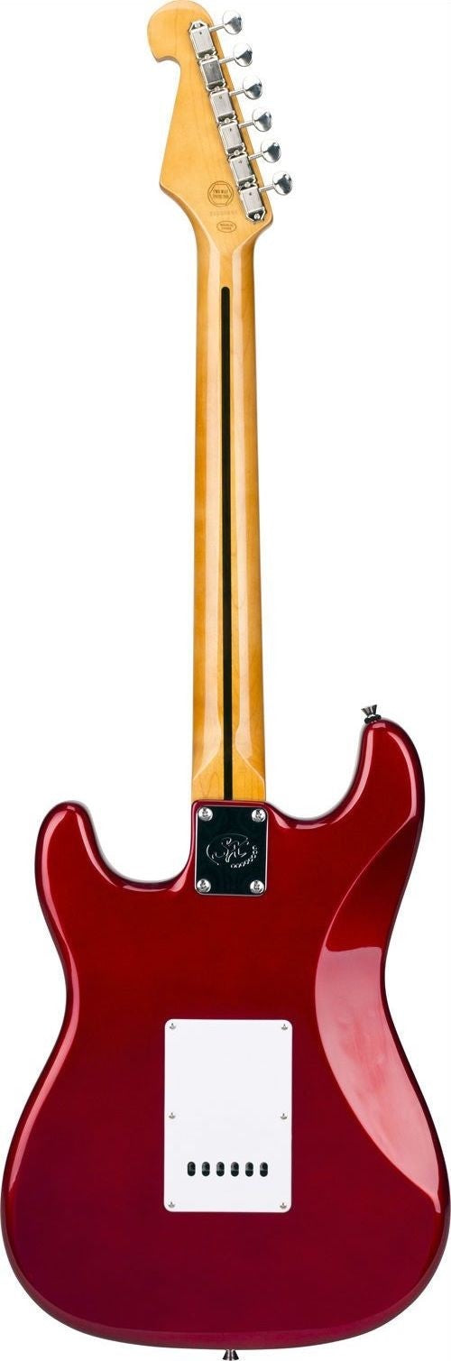 Guitarra Electrica SX Tipo ST Vintage 62 Candy Apple Red con Funda SST62CAR - vista 2