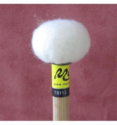 Baquetas Timbal Morgan Mallets Profesional Bambu TBF12 Medium Hard