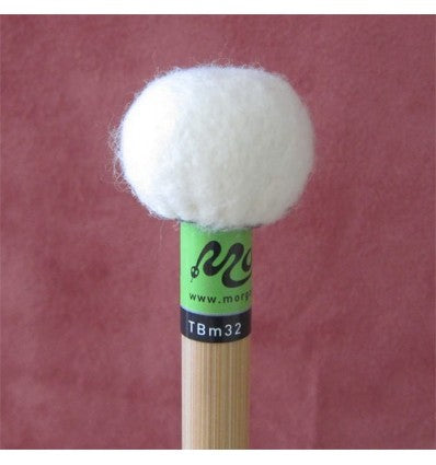 Baquetas Timbal Morgan Mallets Profesional Bambu TBM32 Hard
