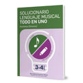 Lenguaje Musical Todo en Uno Solucionario 3 y 4. Enseñanzas Elementales. Perandones, M.A.