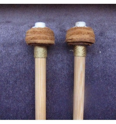 Baquetas Timbal Morgan Mallets Serie Ring Piel TR2030