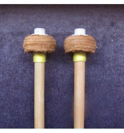 Baquetas Timbal Morgan Mallets Serie Ring Piel TR2033