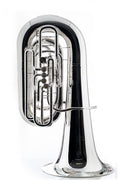 Tuba Do 4/4 Schagerl Intercontinental Plateada