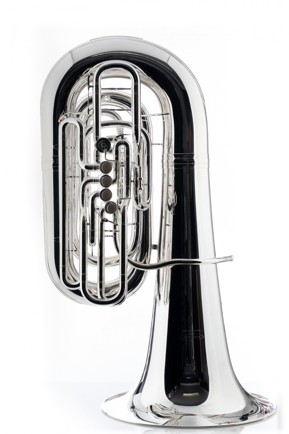 Tuba Do 4/4 Schagerl Intercontinental Plateada