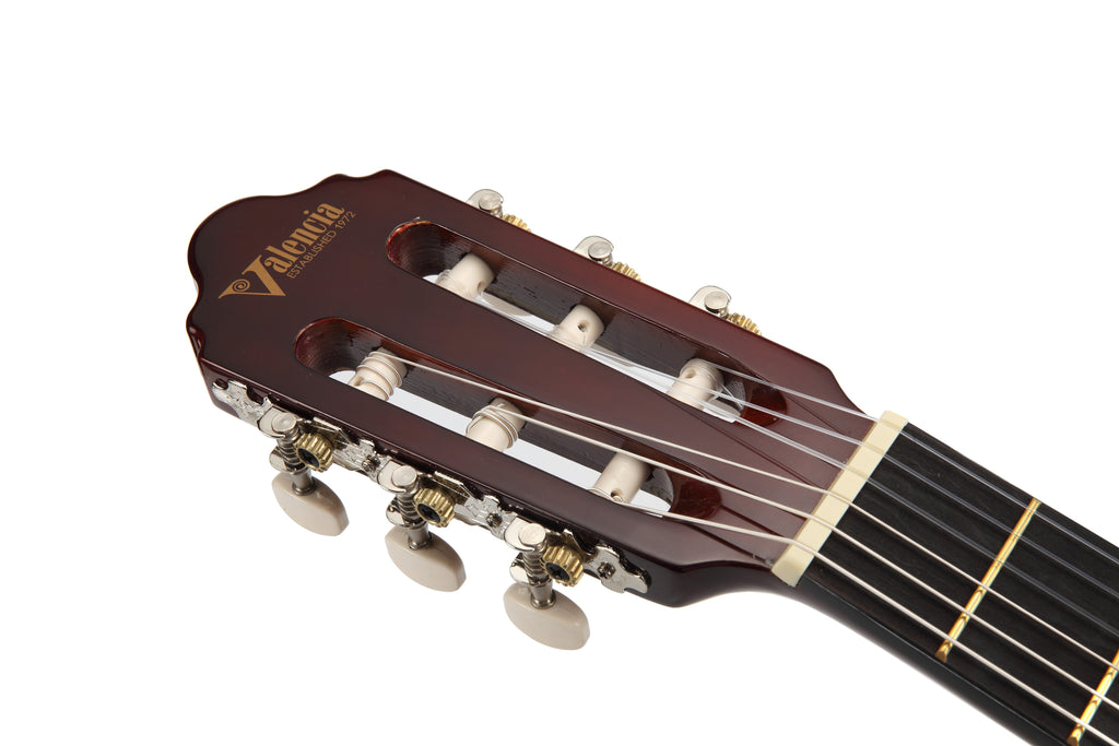 Guitarra Clasica 3/4 Valencia Cadete Brillo VC103 - vista 3