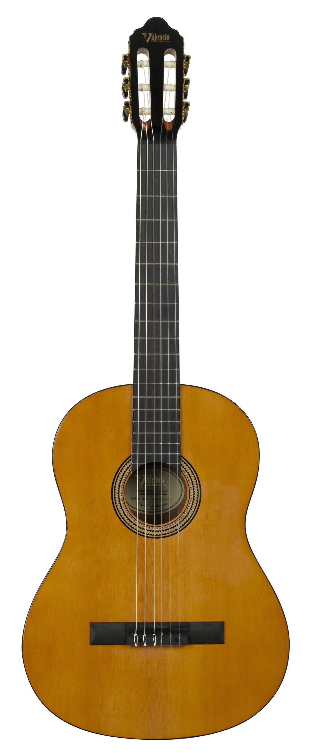 Guitarra Clasica 4/4 Valencia Brillo VC274