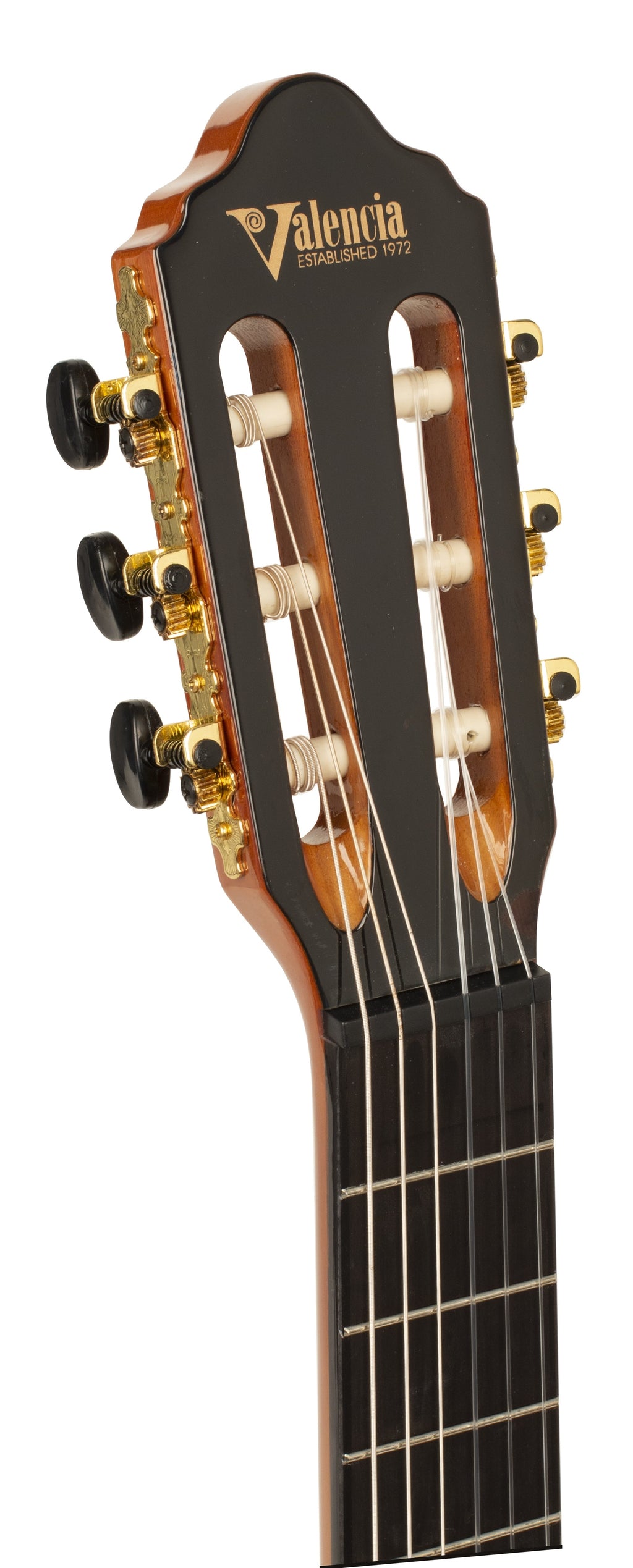 Guitarra Clasica 4/4 Valencia Brillo VC274 - clavijero